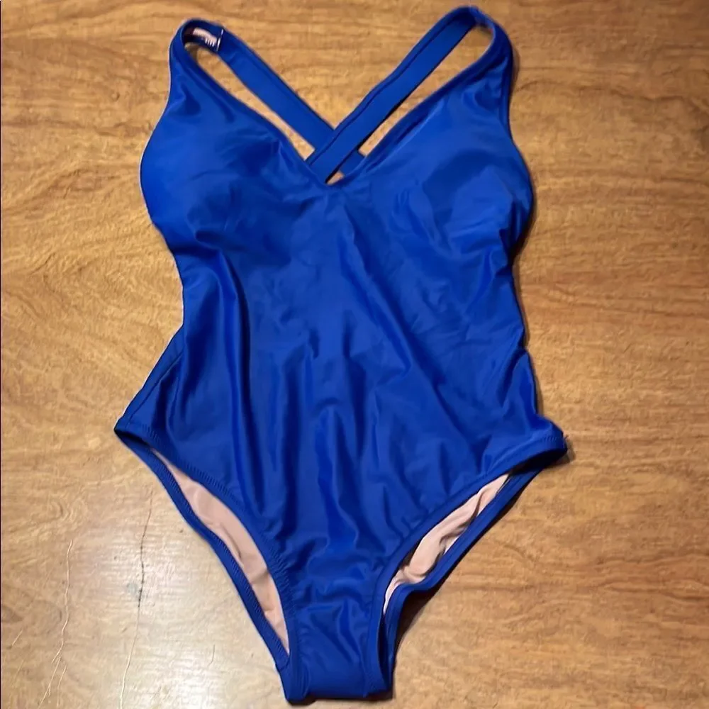 J. Crew Royal Blue Swimsuit Size 4